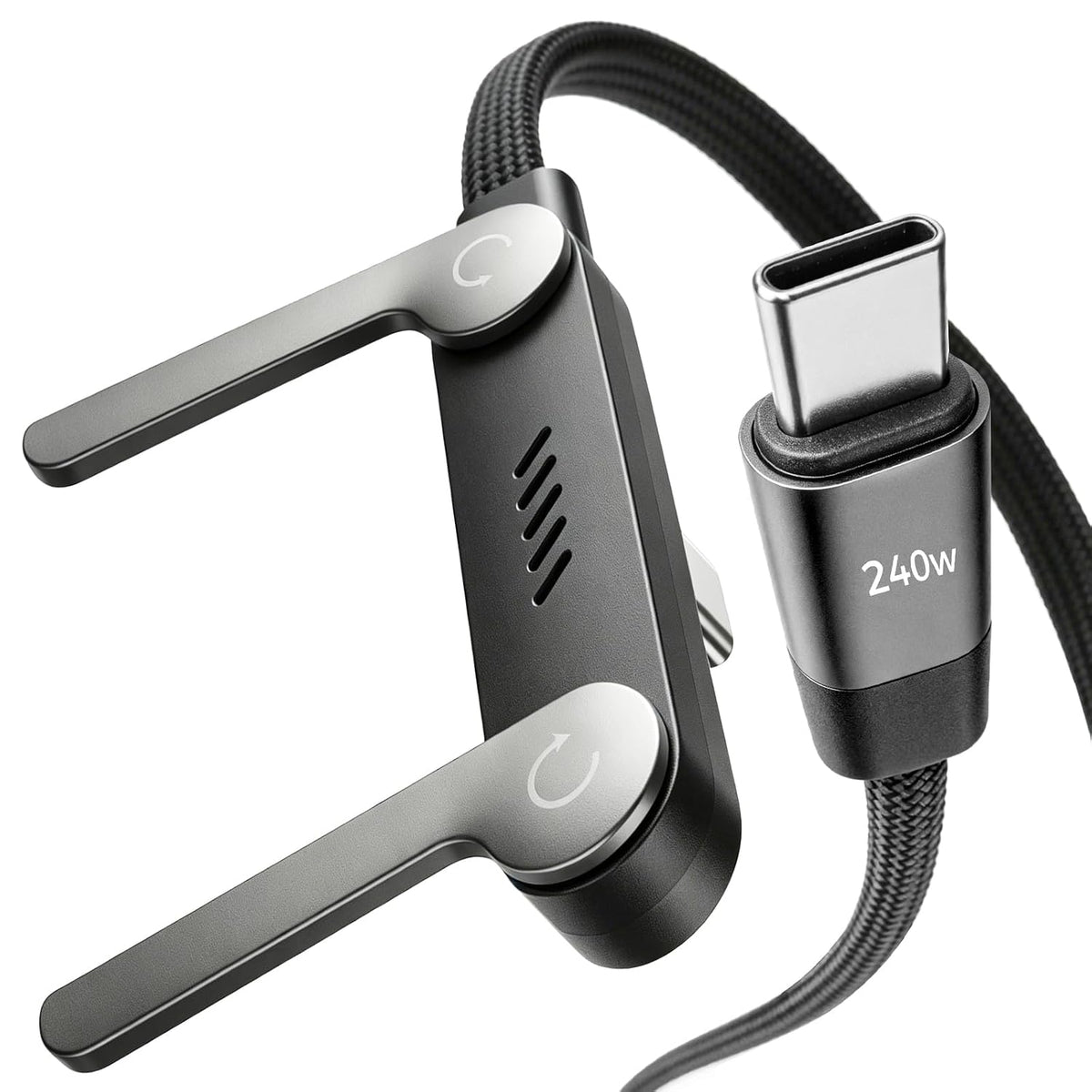 Cablu USB C cu Suport Telefon