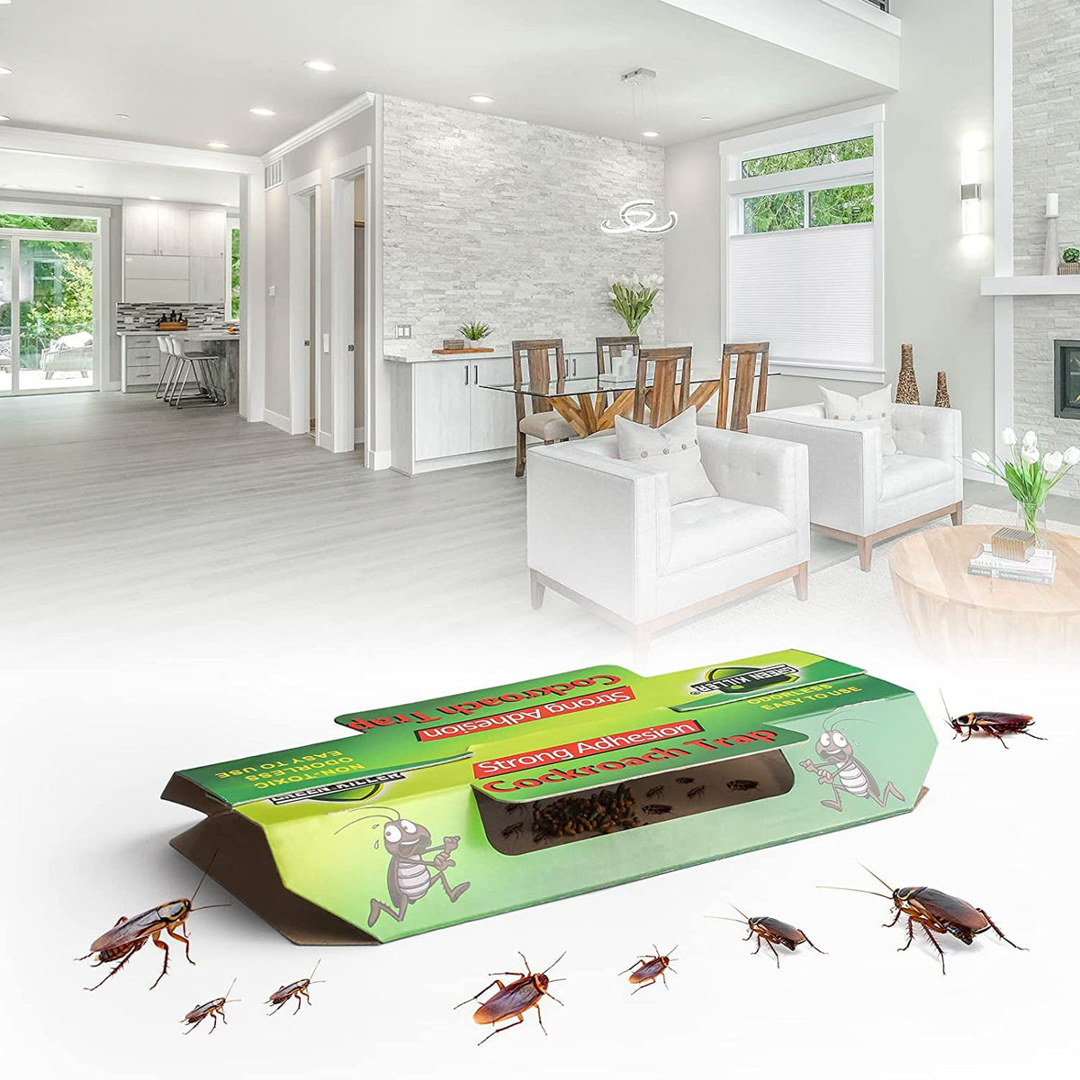 Capcane Ulta-Adezive pentru Gandaci si Insecte