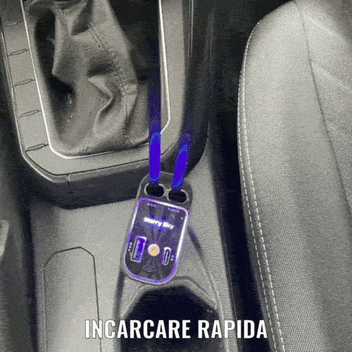 Încărcător Auto Retractabil Starlight